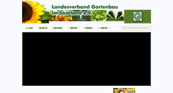 Desktop Screenshot of lv-gartenbau-saar.de